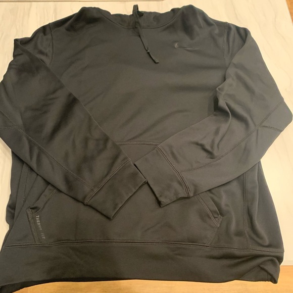 Black Nike Therma Fit Sweatshirt - Picture 1 of 5
